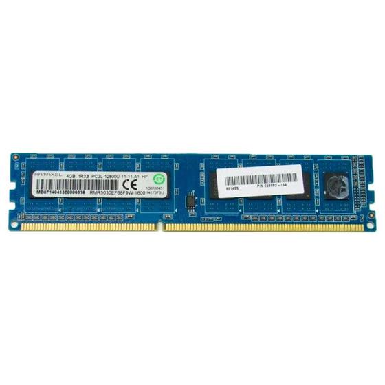 Imagem de Memoria de Desktop Ramaxel 4GB 1RX8 DDR3 PC3L-1600 Mhz 1.35V OEM - RMR5030EF68F9W-1600