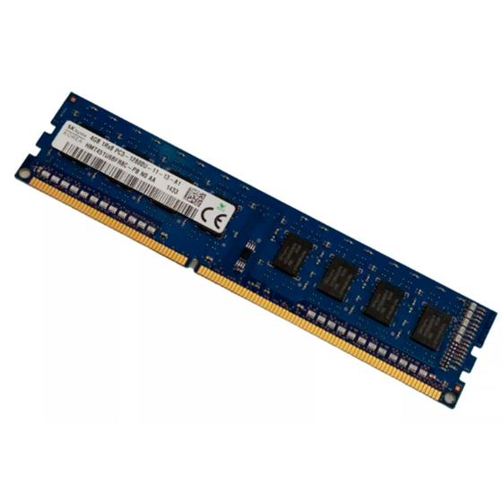 Imagem de Memoria de Desktop SK Hynix 4GB 1RX8 DDR3 PC3-1600 Mhz 1.5V OEM - HMT451U6AFR8C