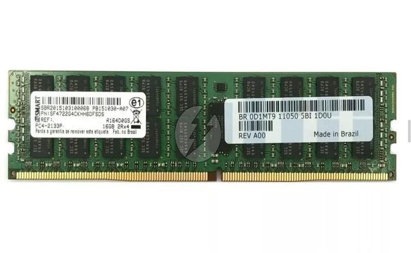 Imagem de Memória de Servidor: DDR4, 16GB, 2133MHZ, ECC REG RDIMM