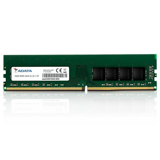 Memória Desktop Adata 16GB DDR4 3200Mhz - AD4U320016G22-SGN Menor preço em Memória Desktop Adata 16GB DDR4 3200Mhz - AD4U320016G22-SGN