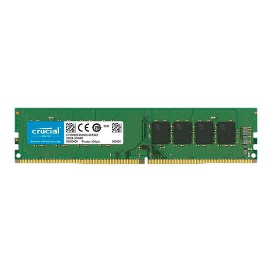 Imagem de Memoria desktop crucial 8gb ddr4 2666