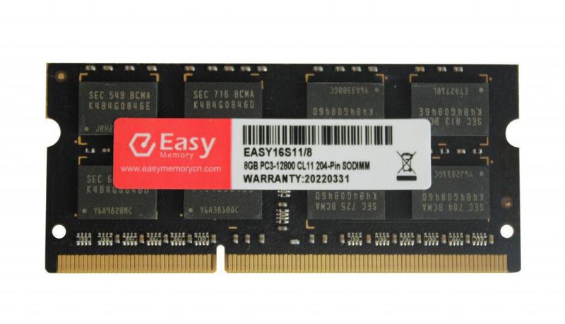 Imagem de Memoria Easy Memory 8Gb Ddr3 1600 Para Notebook