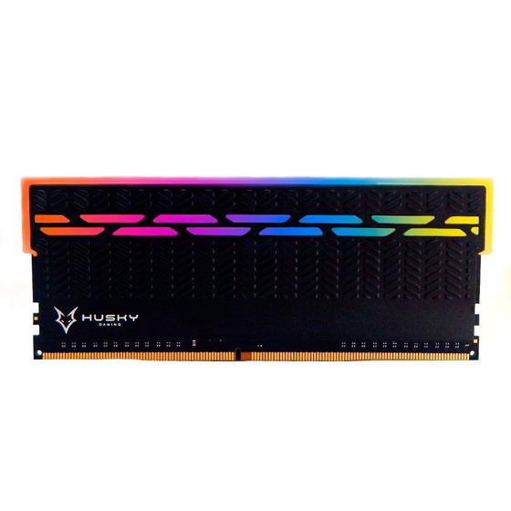 Memória Gamer Husky Gaming Blizzard RGB, 16GB, 3200MHz, DDR4, CL19, Preto - HGMF005 Menor preço em Memória Gamer Husky Gaming Blizzard RGB, 16GB, 3200MHz, DDR4, CL19, Preto - HGMF005