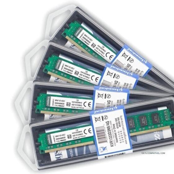Menor preço em Memoria Kingston 4gb Ddr3 1333Mhz Kvr1333d3n9/4g