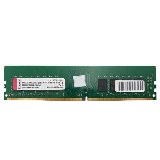 Imagem de Memória Kingston 8GB, DDR4, 2400MHz, CL17 - KVR24N17S8/8