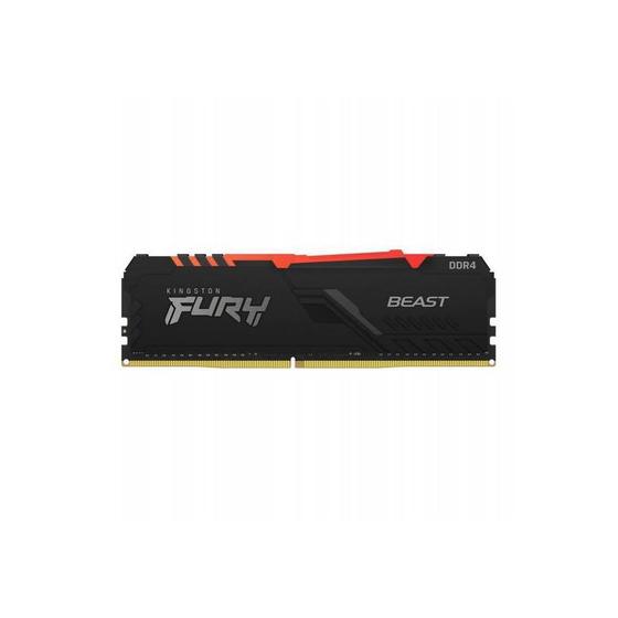 Imagem de Memória Kingston DDR4 8GB 2666 Fury Beast Preta