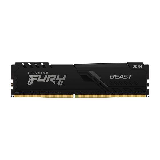 Memória Kingston Fury Beast, 32GB, 2666MHz, DDR4, CL16, Preto - KF426C16BB/32 Menor preço em Memória Kingston Fury Beast, 32GB, 2666MHz, DDR4, CL16, Preto - KF426C16BB/32