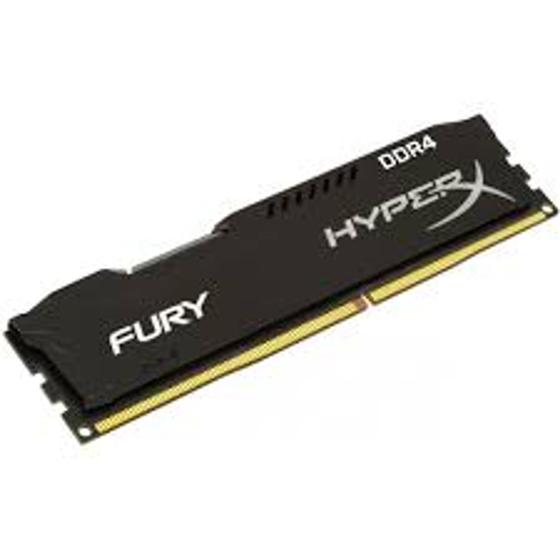 Imagem de Memória Kingston Fury Beast, 8GB, 2400MHz, DDR4, CL16, Preto - KF424C16BB/8