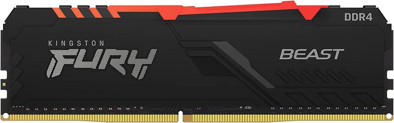 Imagem de Memória Kingston Fury Beast RGB 16GB 3600MHz DDR4 CL18