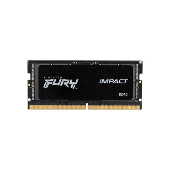 Imagem de Memória Kingston Fury Impact, 32GB, 4800MHz, CL38, DDR5, Para Notebook - KF548S38IB-32