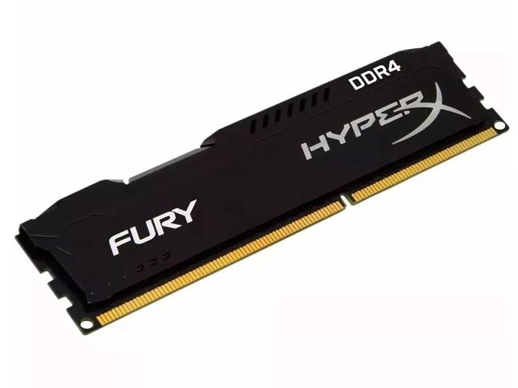 Imagem de Memória Kingston Hyperx Fury 4Gb 2666Mhz Ddr4 Black