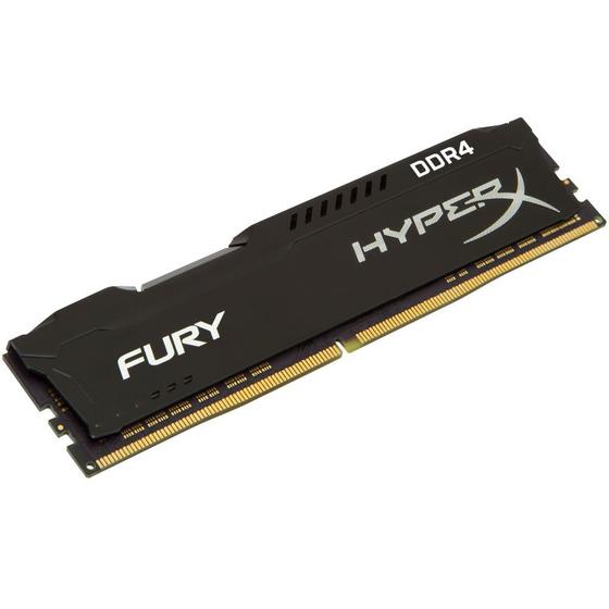 Imagem de Memória Kingston HyperX FURY 8GB 2400Mhz DDR4 CL15 Black