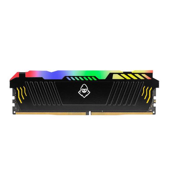 Imagem de Memoria Mancer Lumina, RGB, 8GB (1x8GB), DDR4, 3200MHz, CL16, Preto, MCR-LMNRGB-8GB