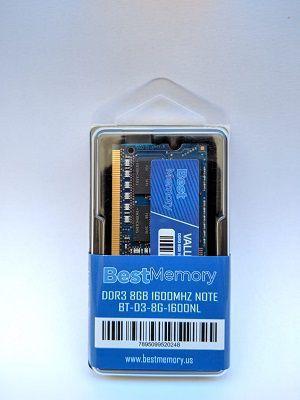 Imagem de Memoria Not DDR3 8gb 1600Mhz Best Memory BT-03-8G-1600NL