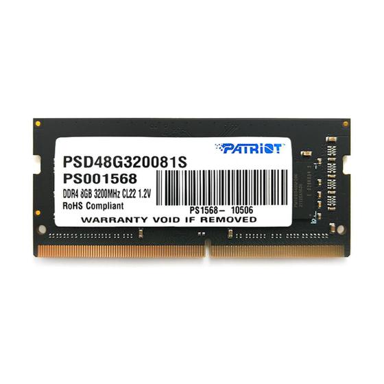 Imagem de Memória Notebook 8Gb Ddr4 Cl22 Low Voltage Psd48G320081S