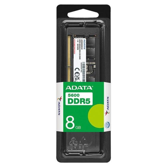 Memoria notebook 8gb ddr5 5600mhz adata sodimm - ad5s56008g-s Menor preço em Memoria notebook 8gb ddr5 5600mhz adata sodimm - ad5s56008g-s