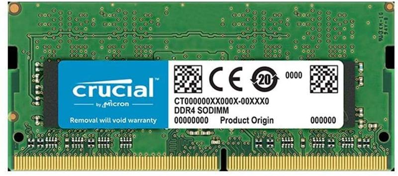 Memória Notebook Crucial DDR4 16 GB 3200 mhz (1x16) Menor preço em Memória Notebook Crucial DDR4 16 GB 3200 mhz (1x16)