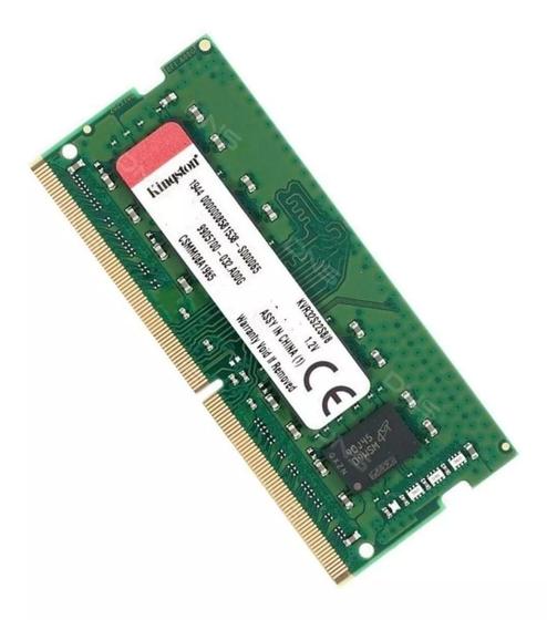 Imagem de Memoria Notebook Ddr4 8gb 3200mhz Kingston Kvr32s22s8/8 K8gb