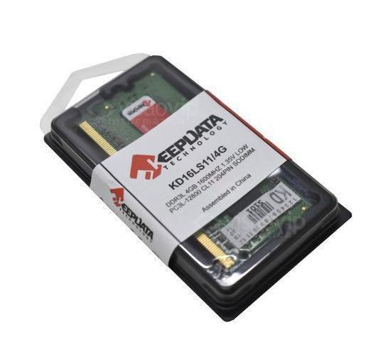 Imagem de Memoria Notebook Keepdata 4Gb 1600Mhz Ddr3L Kd16Ls11/4G
