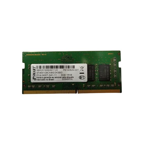 Memória Notebook Smart Ddr4 8gb 2400mhz Pc4-2400t-sa1-11 Menor preço em Memória Notebook Smart Ddr4 8gb 2400mhz Pc4-2400t-sa1-11