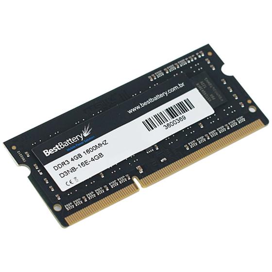 Imagem de Memoria Para Notebook Ddr3 4Gb 1600Mhz Original Best Battery