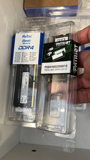 Imagem de Memória para notebook ddr4 16gb