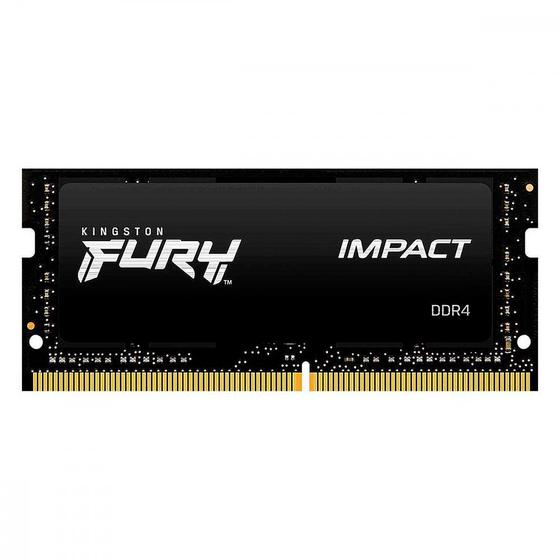 Imagem de Memória Para Notebook Kingston Fury Impact 16GB 3200MHz DDR4 CL20 - KF432S20IB/16
