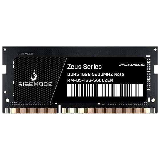 Imagem de Memoria Para Notebook Rise Mode 16GB, 5600MHZ DDR5, Zeus Series, CL46 - RM-D5-16G-5600ZEN
