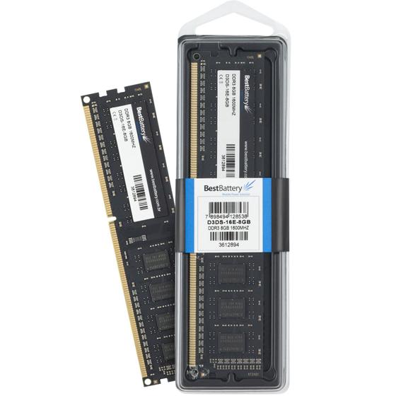 Imagem de Memoria Para Pc Desktop Computador Ddr3 8Gb 1600Mhz Best