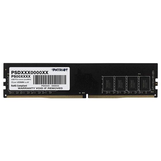 Imagem de Memória Patriot Signature Line 16Gb, Ddr4, 2666Mhz, Cl19,