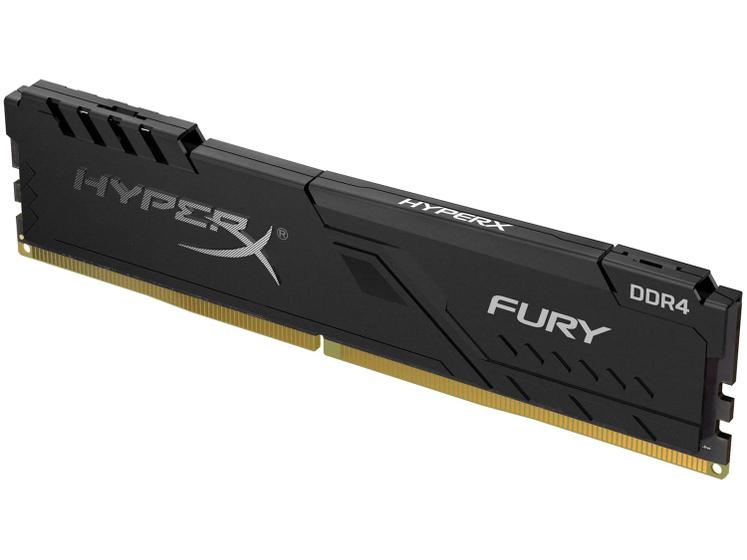Memória RAM 8GB DDR4 HyperX Fury Menor preço em Memória RAM 8GB DDR4 HyperX Fury