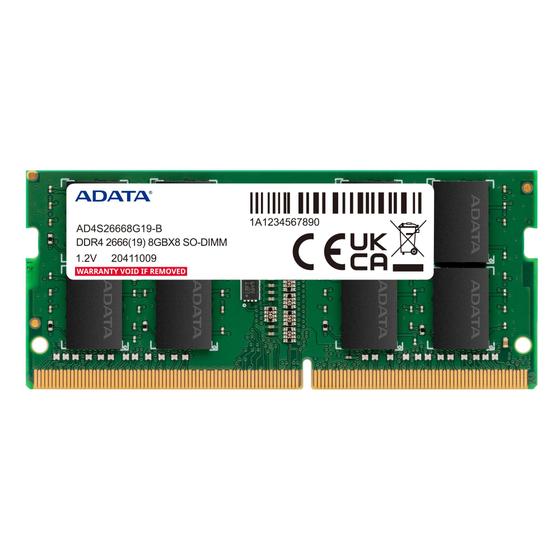 Imagem de Memória RAM ADATA Premier 8 GB DDR4 2666 Mhz CL19 PC4-21000