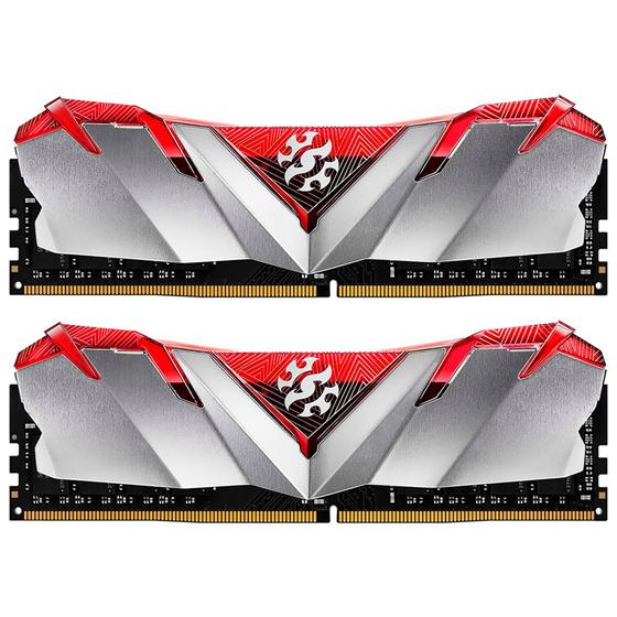 Memória RAM ADATA XPG Gammix D30 DDR4 32GB (2x16GB) 3200MHz - Cinza / Vermelho (AX4U320016G16A-DR30) Menor preço em Memória RAM ADATA XPG Gammix D30 DDR4 32GB (2x16GB) 3200MHz - Cinza / Vermelho (AX4U320016G16A-DR30)
