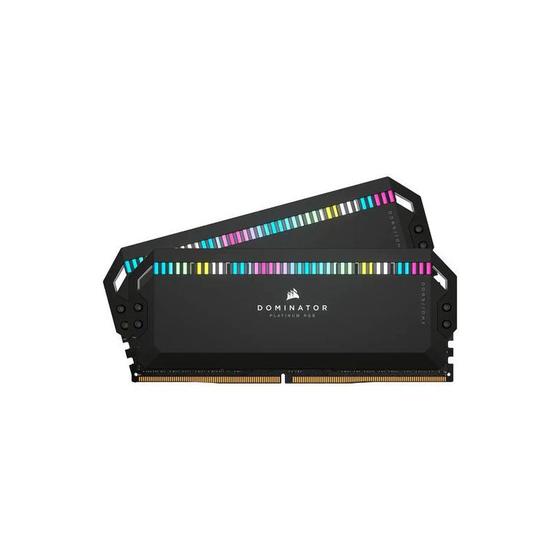 Imagem de Memória RAM Corsair Dominator Platinum RGB 32GB DDR5 6200MHz - CMT32GX5M2E6200C36
