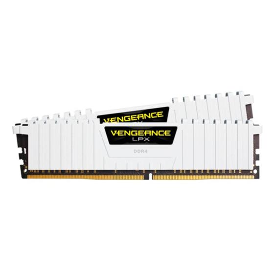 Imagem de Memória RAM Corsair Vengeance 16GB  DDR4 2666MHZ  Branco