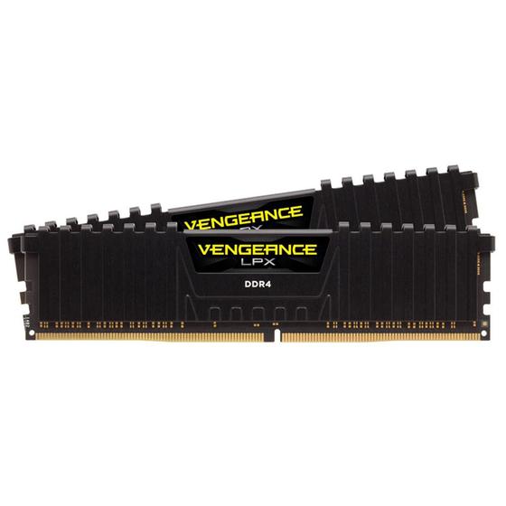 Memória RAM Corsair Vengeance LPX, 32GB (2x16GB), 3600MHz, DDR4, CL18, Preto - CMK32GX4M2D3600C18 Menor preço em Memória RAM Corsair Vengeance LPX, 32GB (2x16GB), 3600MHz, DDR4, CL18, Preto - CMK32GX4M2D3600C18