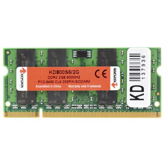 Imagem de Memoria ram ddr2 notebook 2gb 800mhz