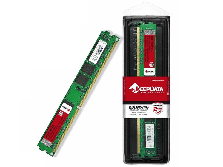 Memoria Ram Ddr3 4gb 1333mhz Desktop Computador Kd13n9/4g Menor preço em Memoria Ram Ddr3 4gb 1333mhz Desktop Computador Kd13n9/4g