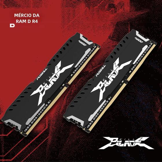 Imagem de Memória RAM DDR4 8GB/16GB (3200MHz/2666MHz) - UDIMM para Computador Desktop