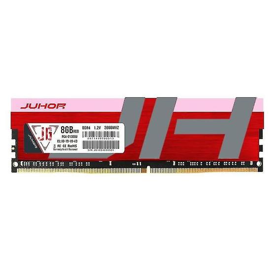 Imagem de Memória RAM DDR4 8GB 3000MHz - 288 Pinos para Computador Desktop