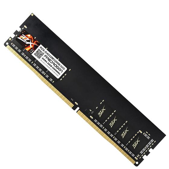 Imagem de Memória RAM DDR4 RZX - 8GB, 16GB ou 32GB (2400MHz, 2666MHz, 3200MHz)