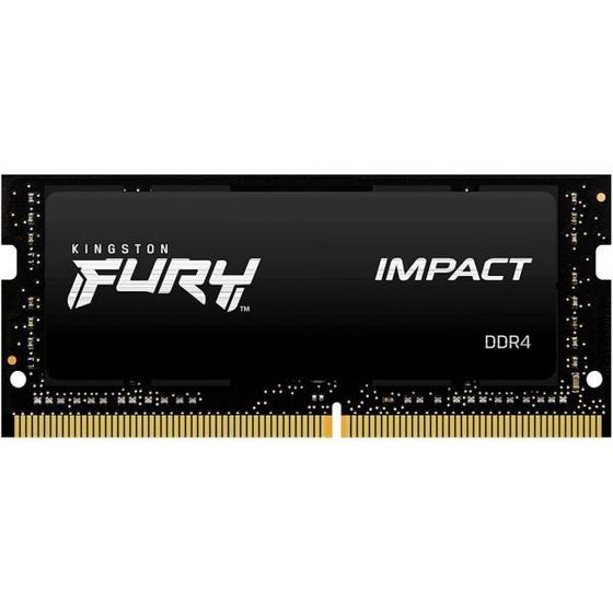 Memória Ram Ddr4 So-Dimm Kingston Fury Impact Menor preço em Memória Ram Ddr4 So-Dimm Kingston Fury Impact
