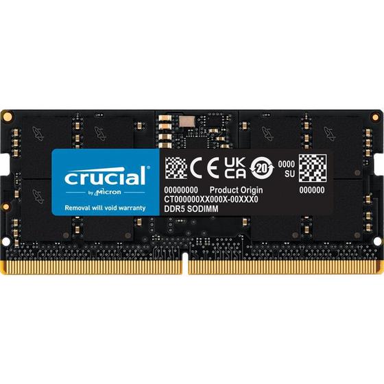 Memória Ram Ddr5 So Dimm Crucial 5600 Mhz 32 Gb Ct32G56C46S5 Menor preço em Memória Ram Ddr5 So Dimm Crucial 5600 Mhz 32 Gb Ct32G56C46S5
