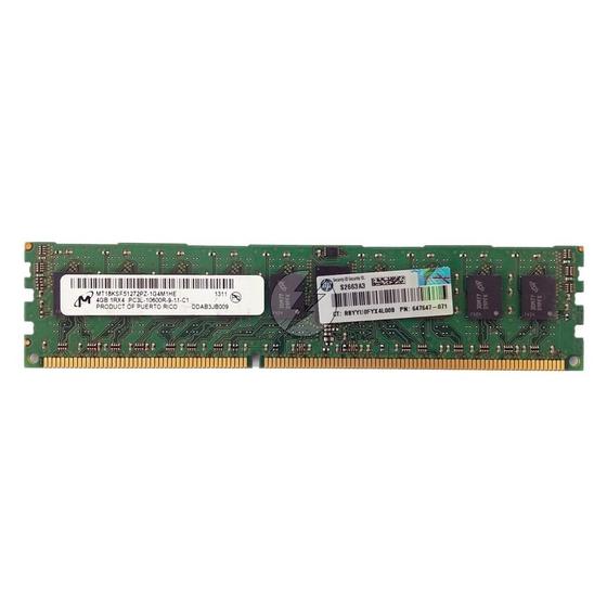 Imagem de Memória Ram de Servidor: 4GB DDR3L, 2Rx8, 1600R, RDIMM