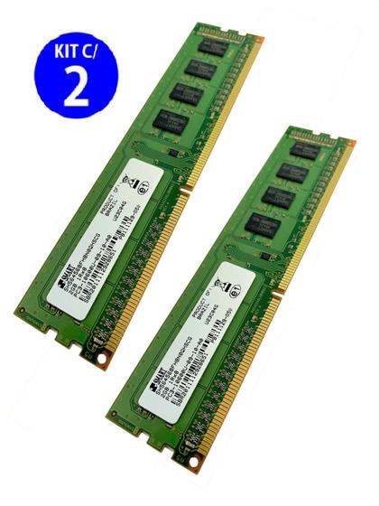 Imagem de Memória Ram Desktop 4gb (2x2gb) Ddr3 1333mhz Smart Pc3-10600
