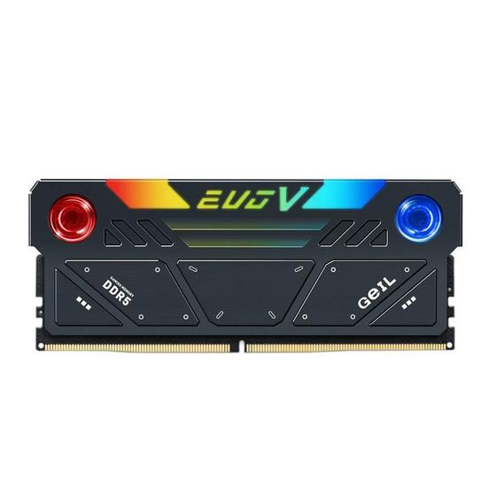 Imagem de Memória Ram Geil EVO V 16GB Ddr5 RGB 5600 Mhz Cinza