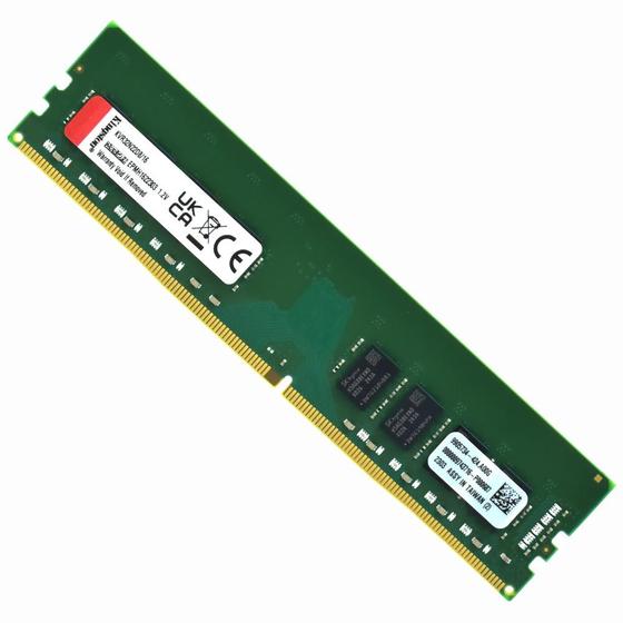 Imagem de Memória RAM Kingston DDR4 16GB 3200MHz - KVR32N22D8/16