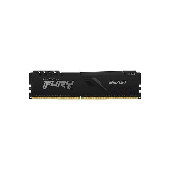 Imagem de Memória RAM Kingston Fury Beast DDR4 32GB 3200MHz Preto - Modelo KF432C16BB32