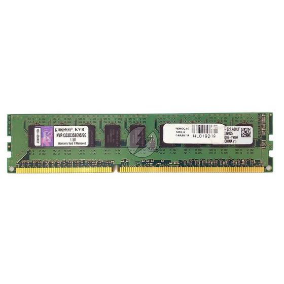 Imagem de Memória RAM Kingston KVR1333D3S8E9S/2G: DDR3 2GB, 1333U ECC UDIMM