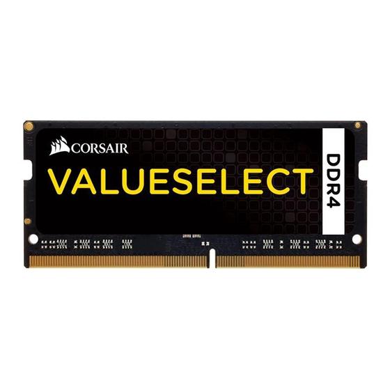 Imagem de Memoria RAM Notebook Corsair Value Select DDR4 8GB 2133MHz